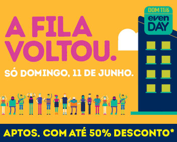 Even Day oferece imóveis com 50% de desconto